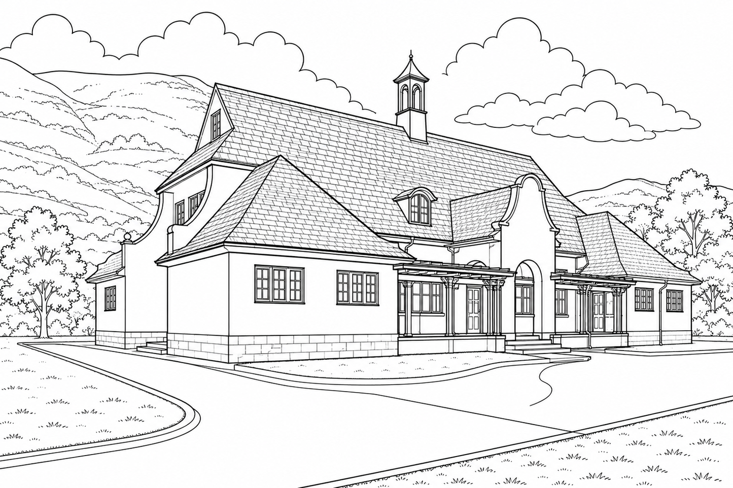 Clackmannanshire Colouring Book