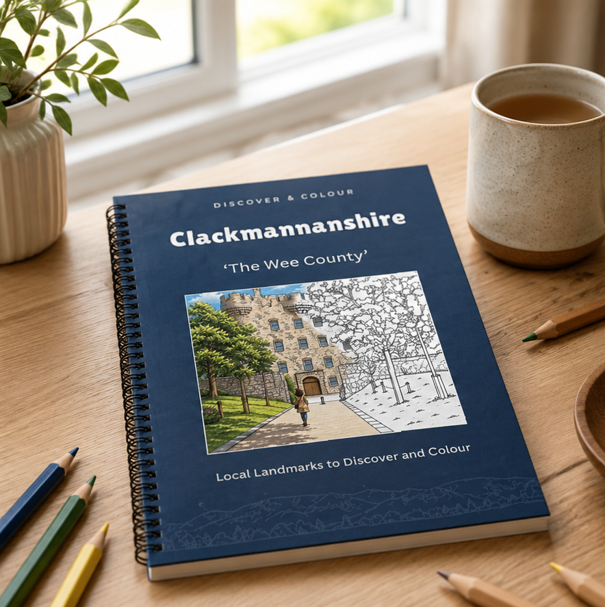 Clackmannanshire Colouring Book