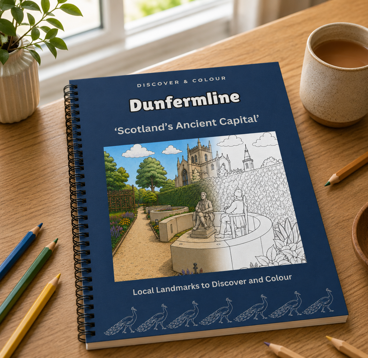 Dunfermline Colouring Book
